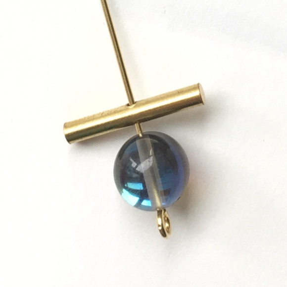 Original Design Minimalist Tourmaline Earrings - Picture 2 of 4